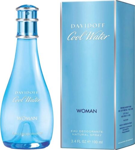 COOL WATER 100ml 3.38Oz - DAVIDOFF WOMEN