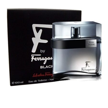 F BY FERRAGAMO BLACK POUR HOMME 100ml 3.38Oz - SALVATORE FERRAGAMO