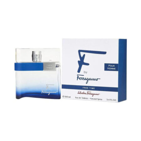 F BY FERRAGAMO FREE TIME 100ml 3.38Oz - SALVATORE FERRAGAMO